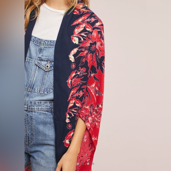 Annalise cocoon kimono, Anthropologie - Picture 5 of 8